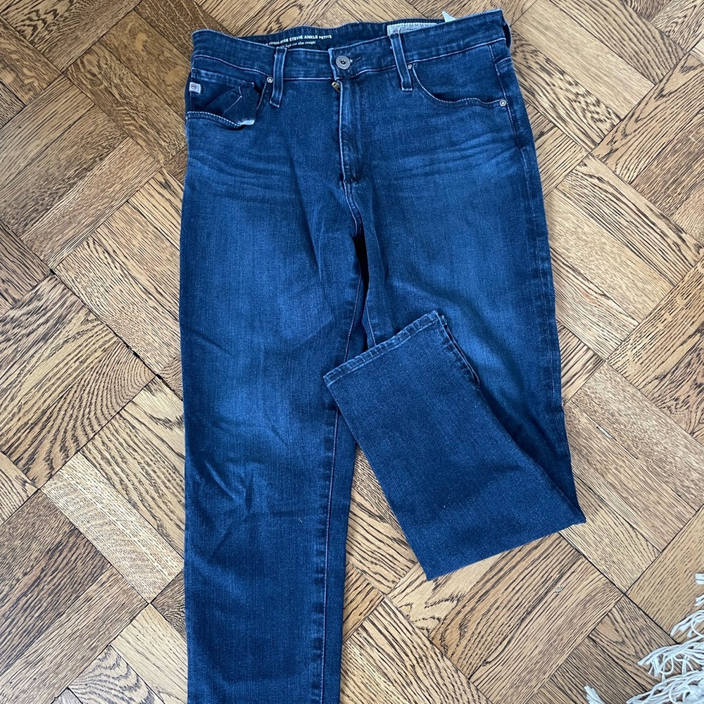 AG high rise, slim straight jean